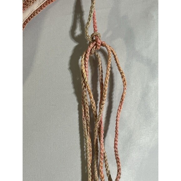 ANNA SUI for O'Neill Hi Bottoms Woman’s L Multi Color Crochet Love Birds Swim - Picture 3 of 9